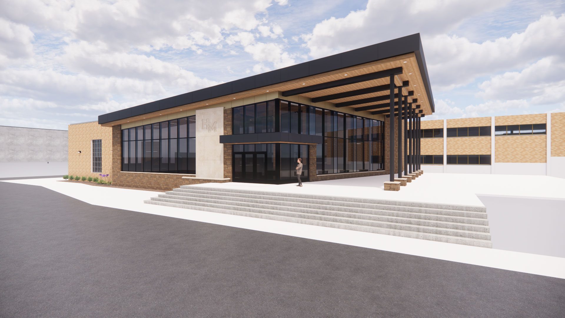 exterior of hill murray